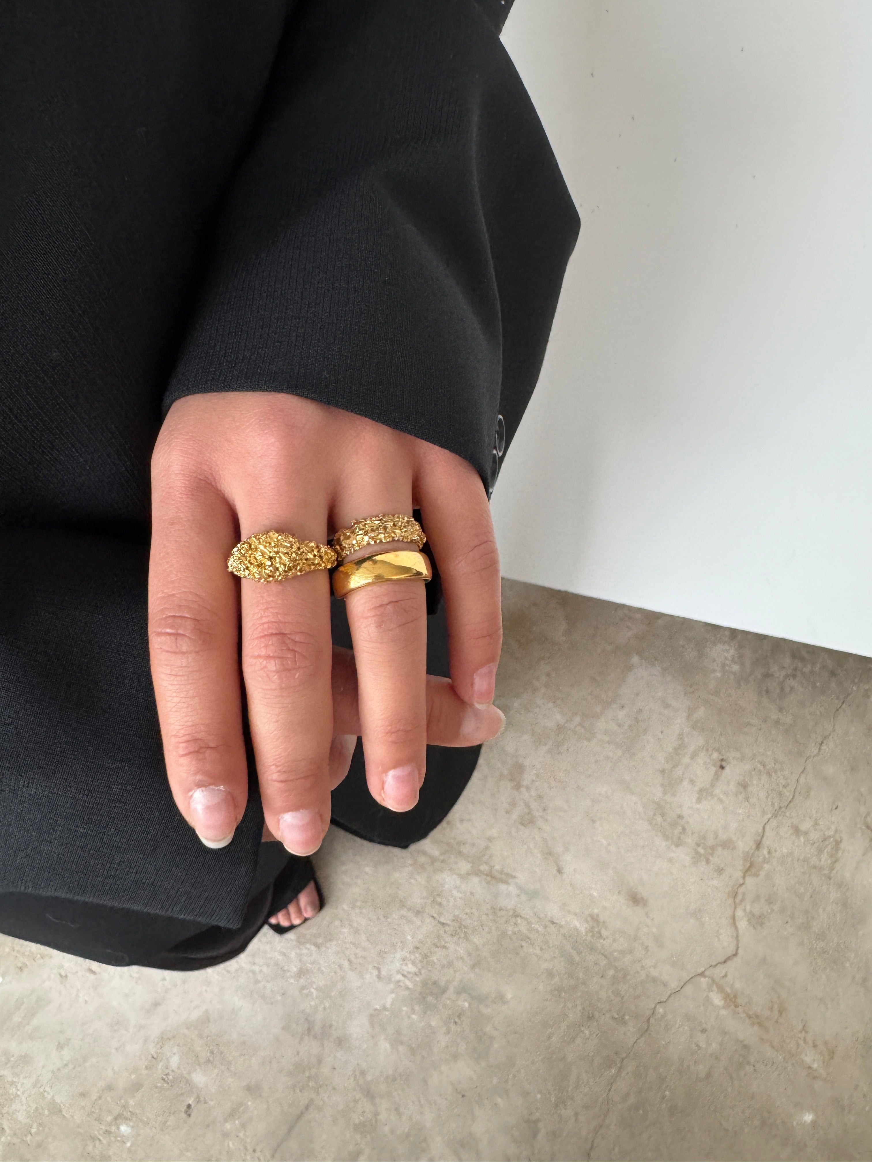 Veneda Carter Gold Vermeil Ring Curate Rotate