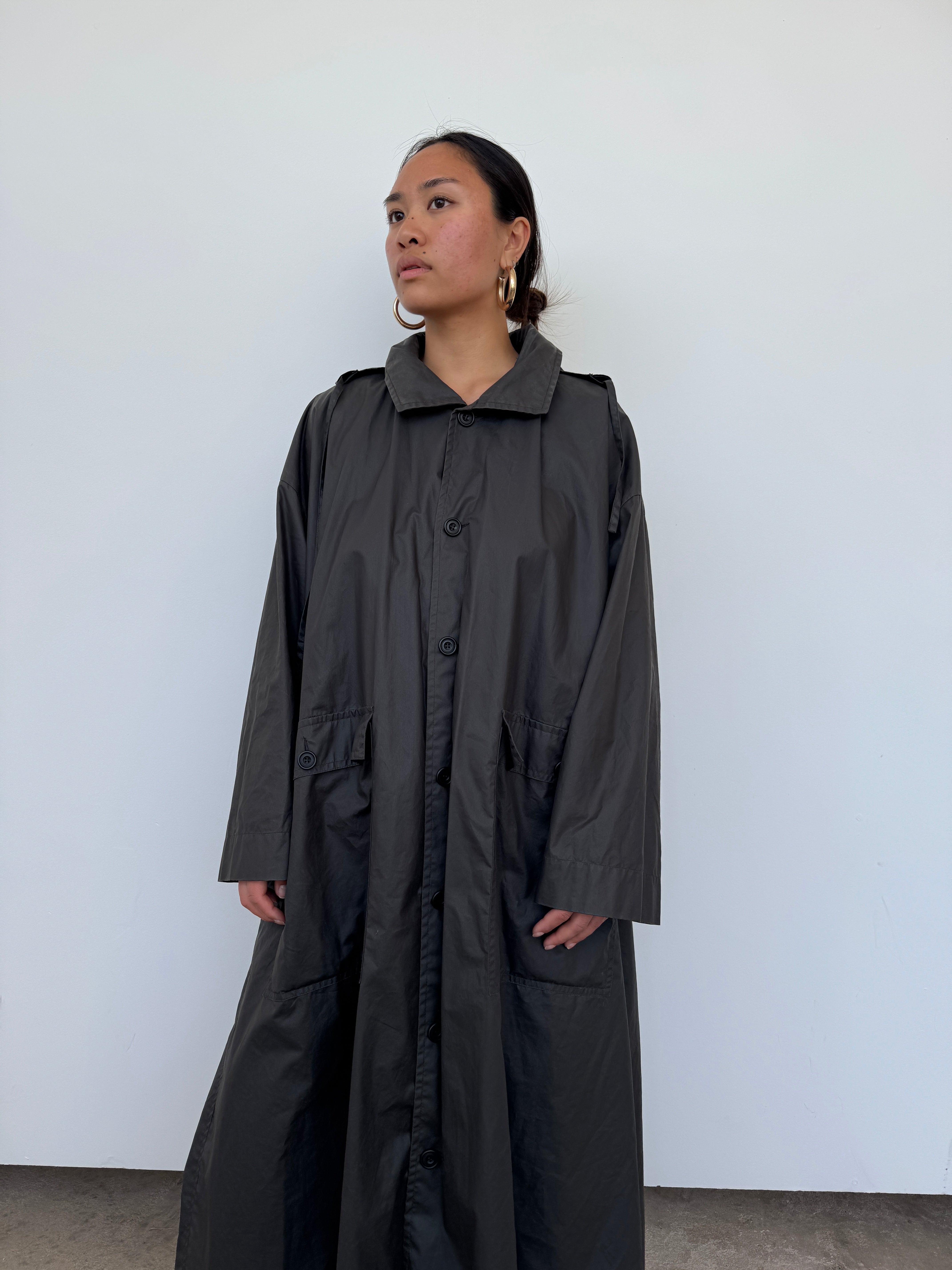 1990s special Eskander coting coat detective coat 90s | Vintage