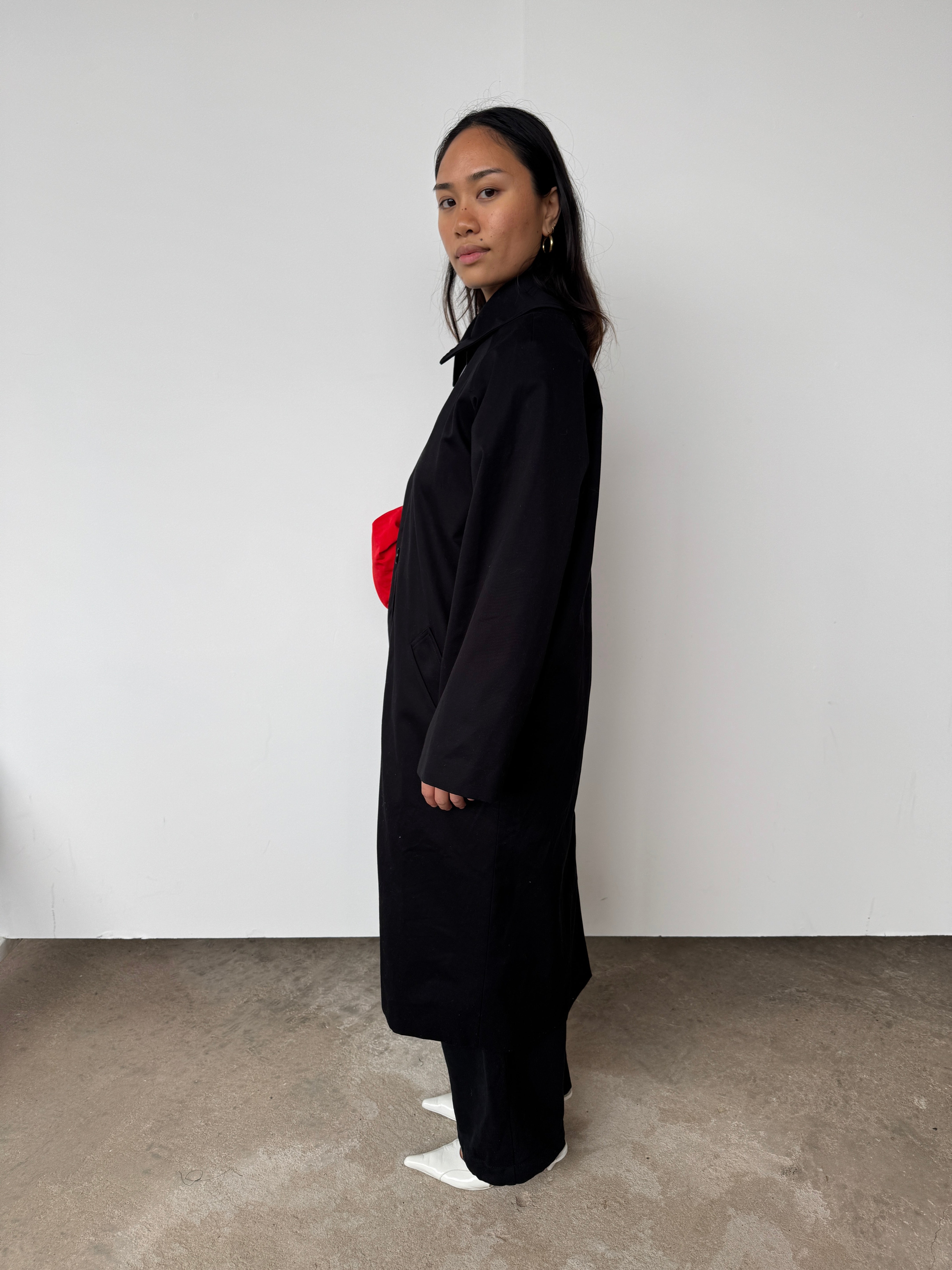 Sézane Navy 'Clyde' Coat | UK8 – Curate & Rotate