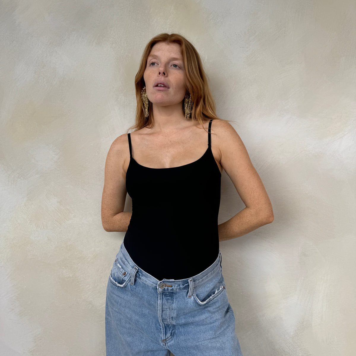 Commando Black Bodysuit | S/M – Curate & Rotate
