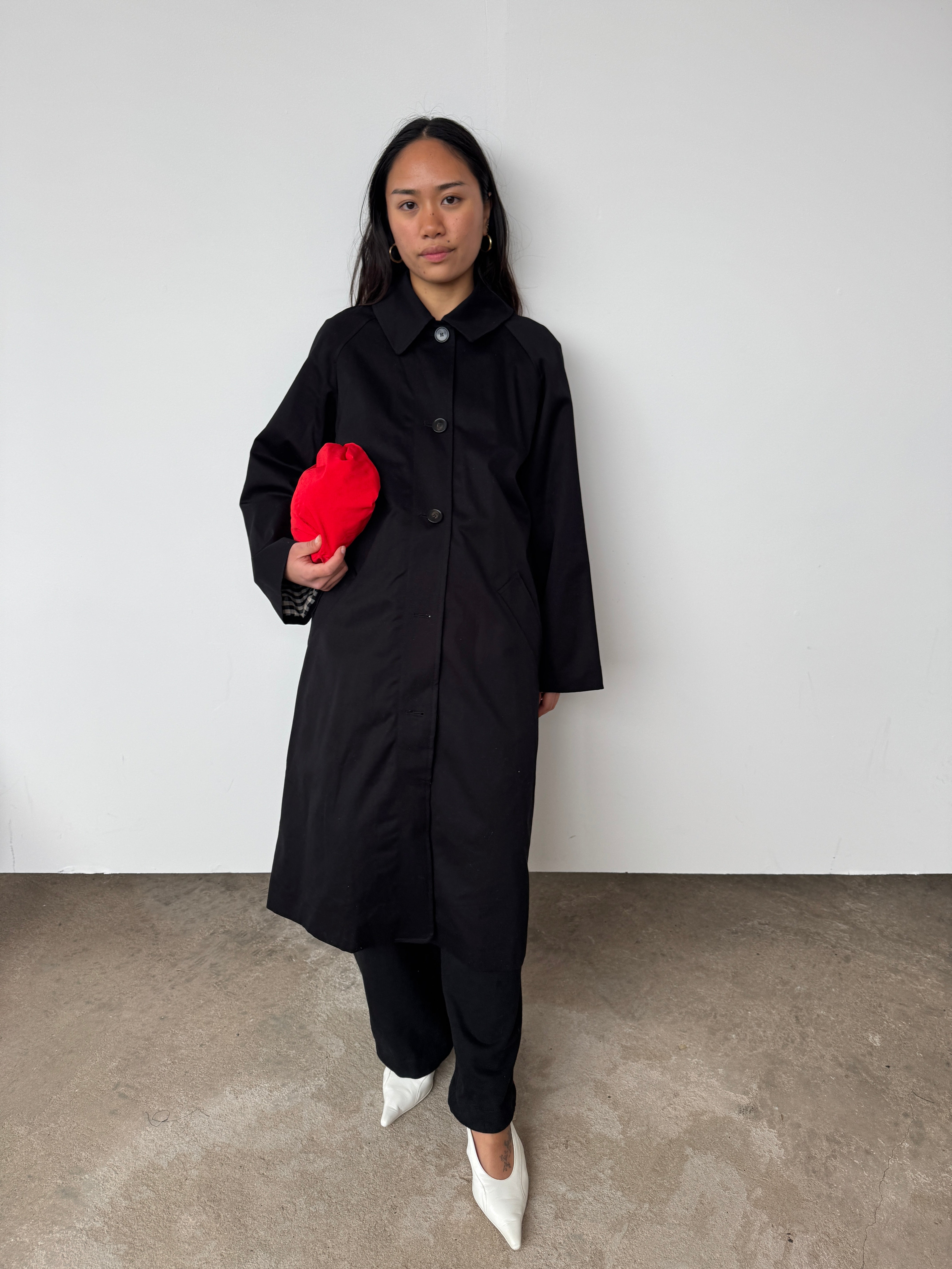 Sézane Navy 'Clyde' Coat | UK8 – Curate & Rotate