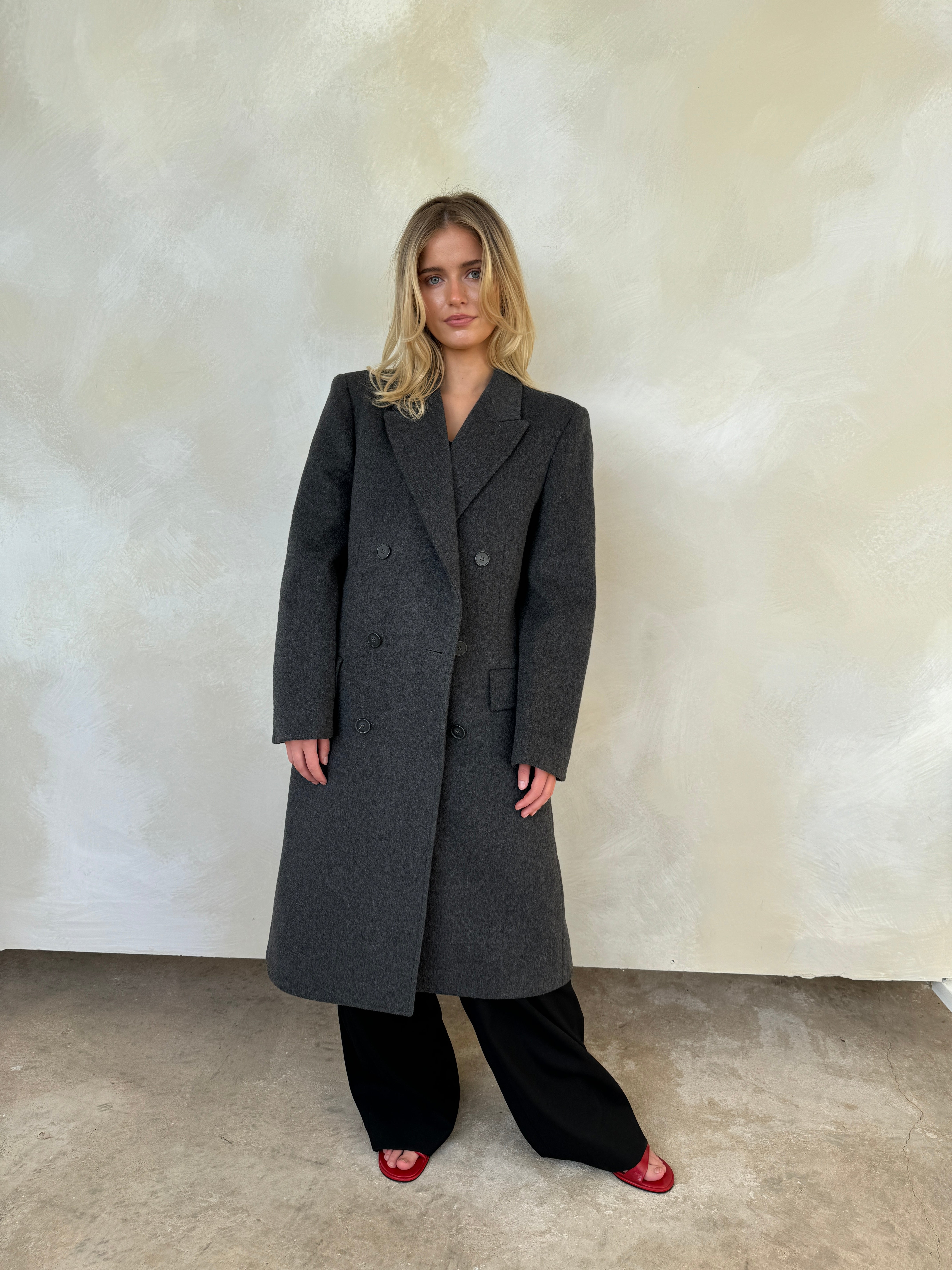 French Vintage wool×cashmere Coat French Vintage wool×cashmere Coat 100% Cashmere Vintage